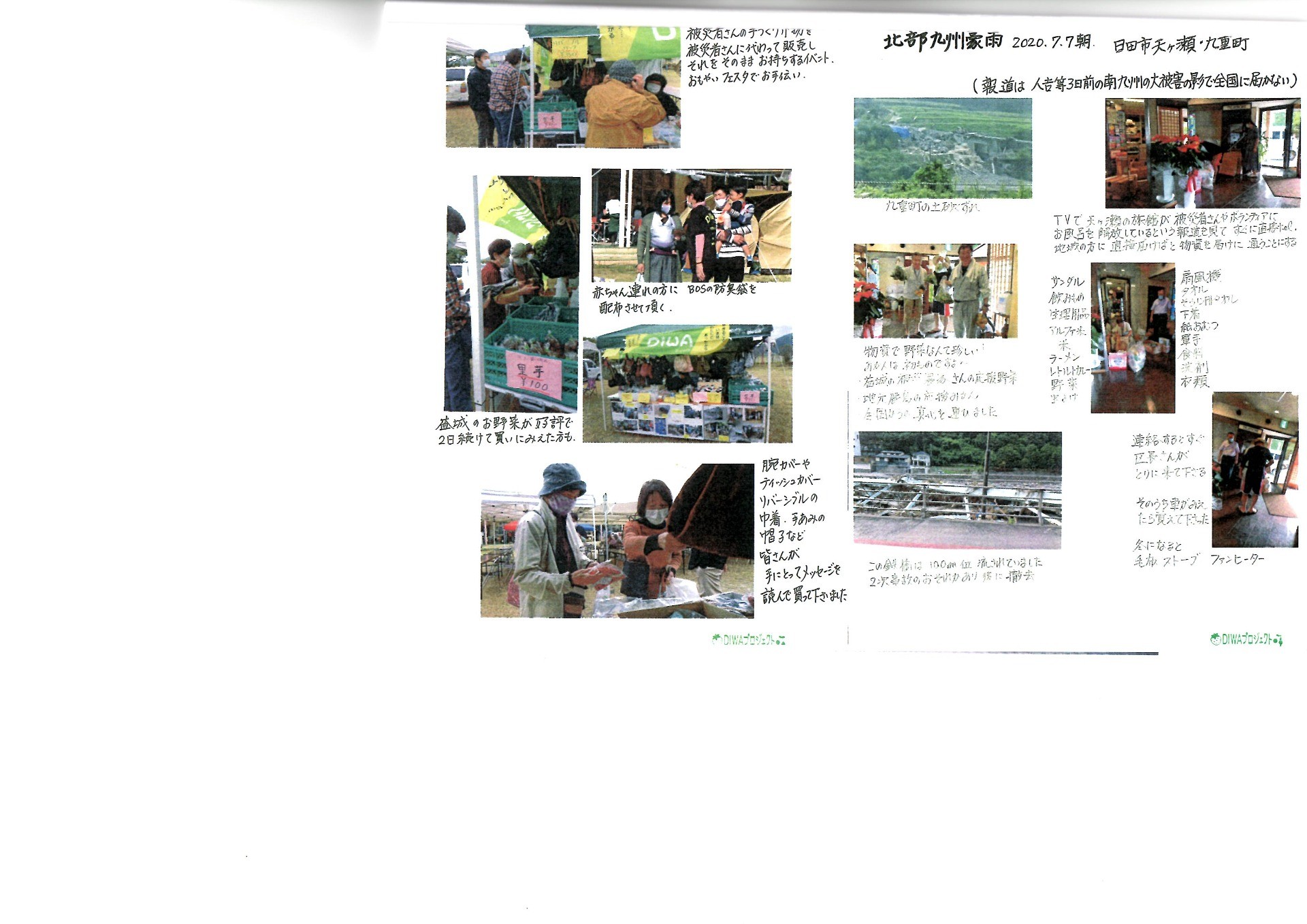 ボランティアDIWA
